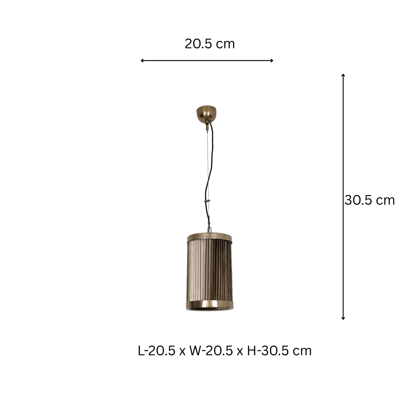 Wire Pendant Light