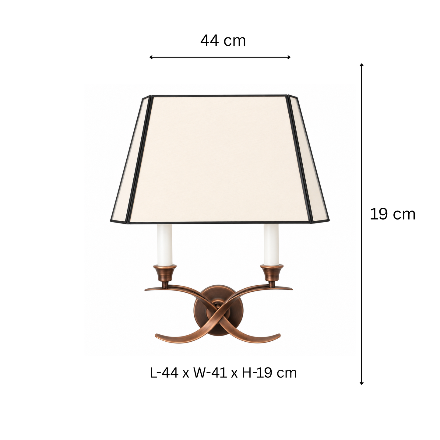 Glass Shade Wall Lamp - ILLUMEA