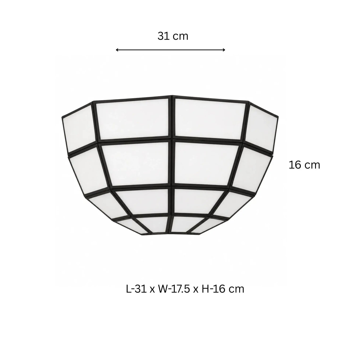 Geometric Flush Mount Ceiling Light online