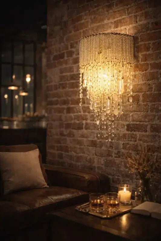 Half Nora Glass Wall Lamp