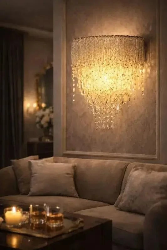 Half Nora Glass Wall Lamp