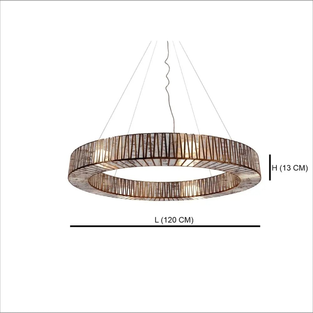 Modern Taper Ring Chandelier by ILLUME
