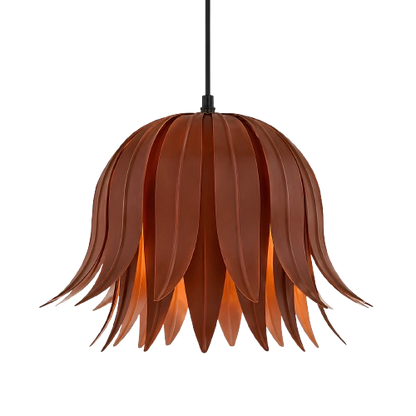 Iron Leaf Pendant Light