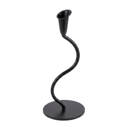 Black Tealight Single Candle