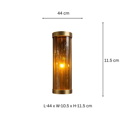 Casted Glass Pendant Light
