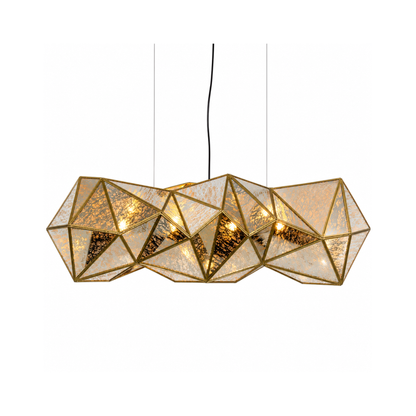 Bumpy Rectangle Chandelier