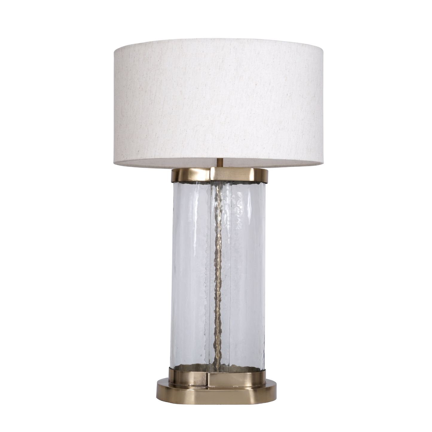 Casted Glass Table Lamp