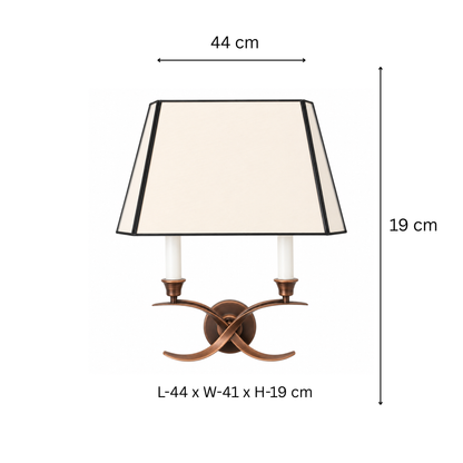 Glass Shade Wall Lamp - ILLUMEA