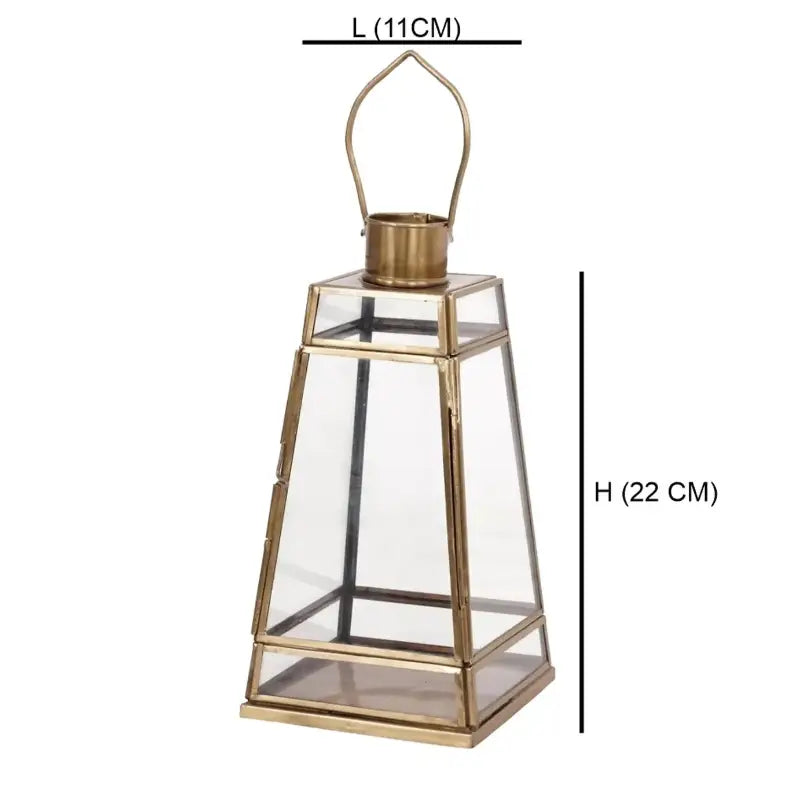 Antique Glass Lantern
