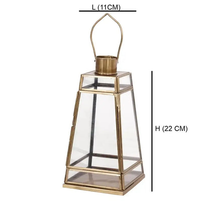 Antique Glass Lantern
