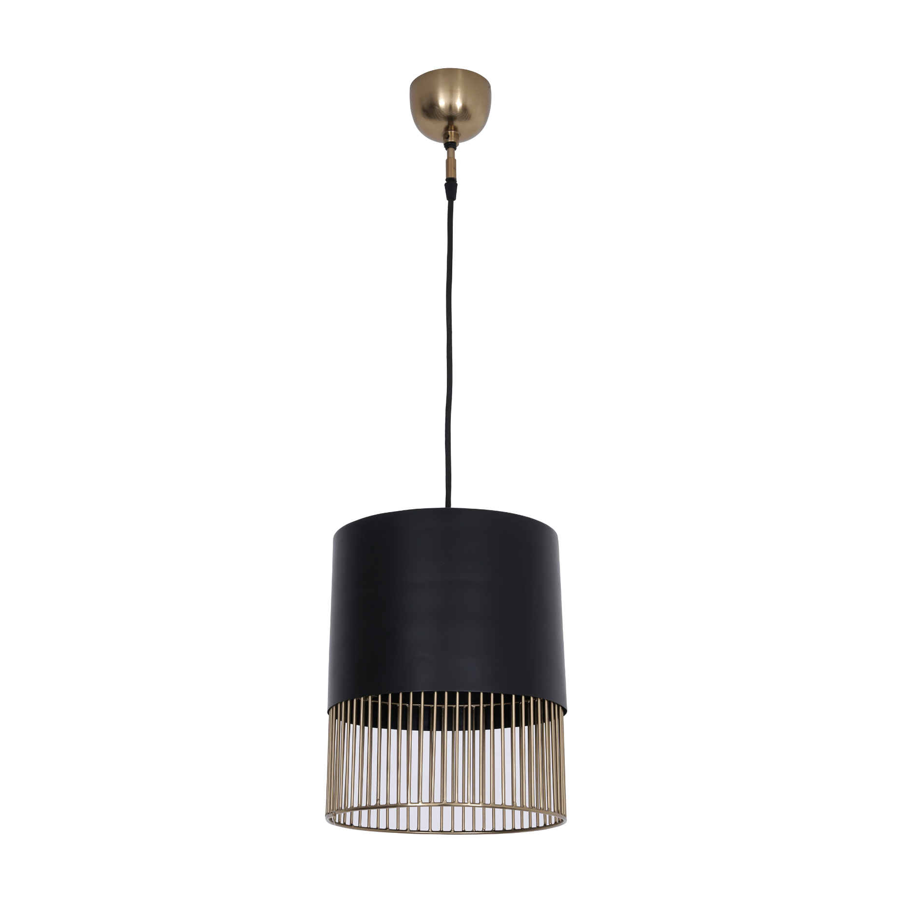 Black Wire Pendant Light 