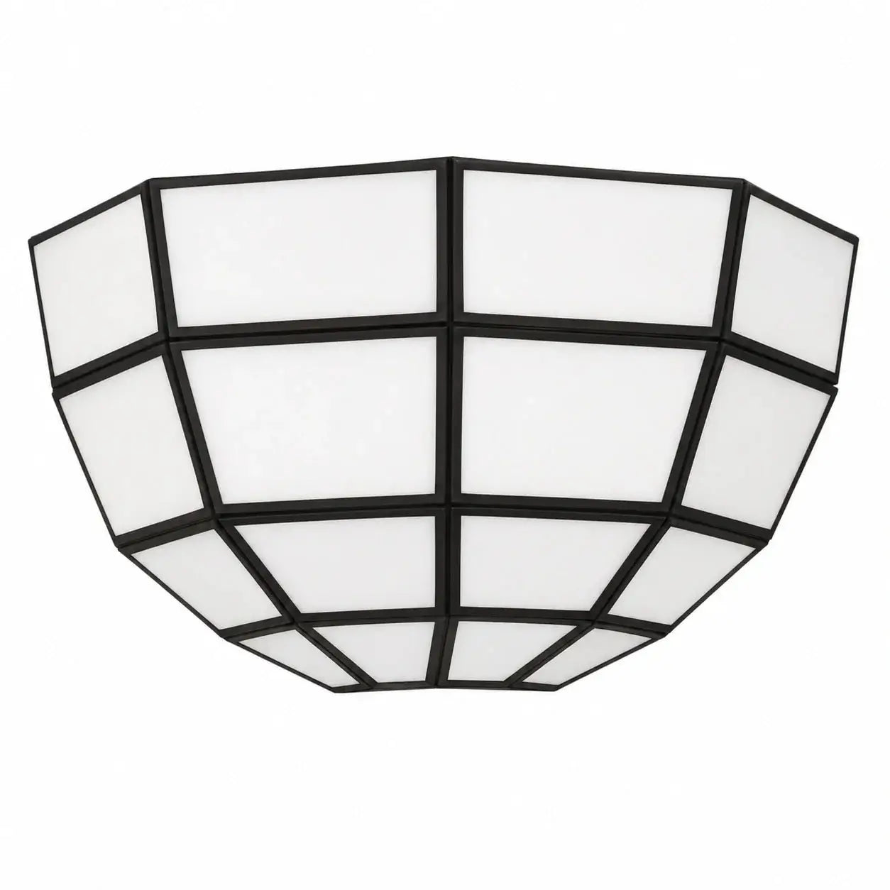 Geometric Flush Mount Ceiling Light for modern home interiors