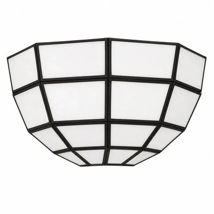 Geometric Flush Mount Ceiling Light for modern home interiors