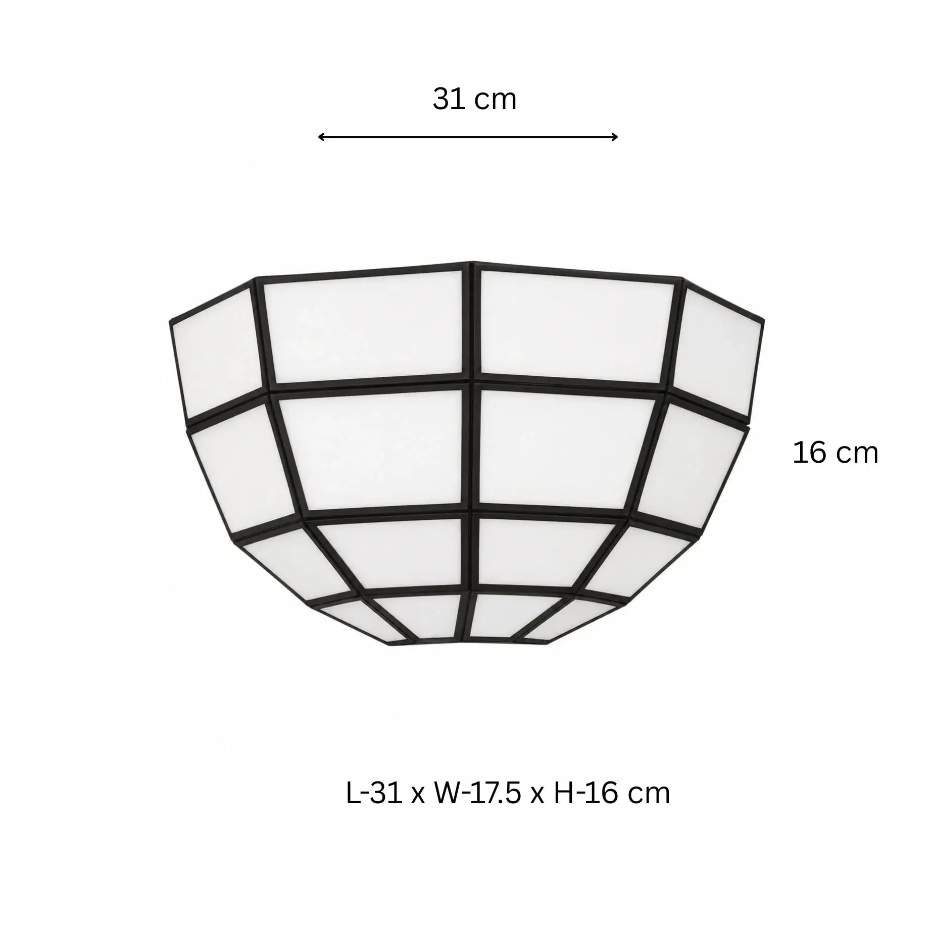 Geometric Flush Mount Ceiling Light online