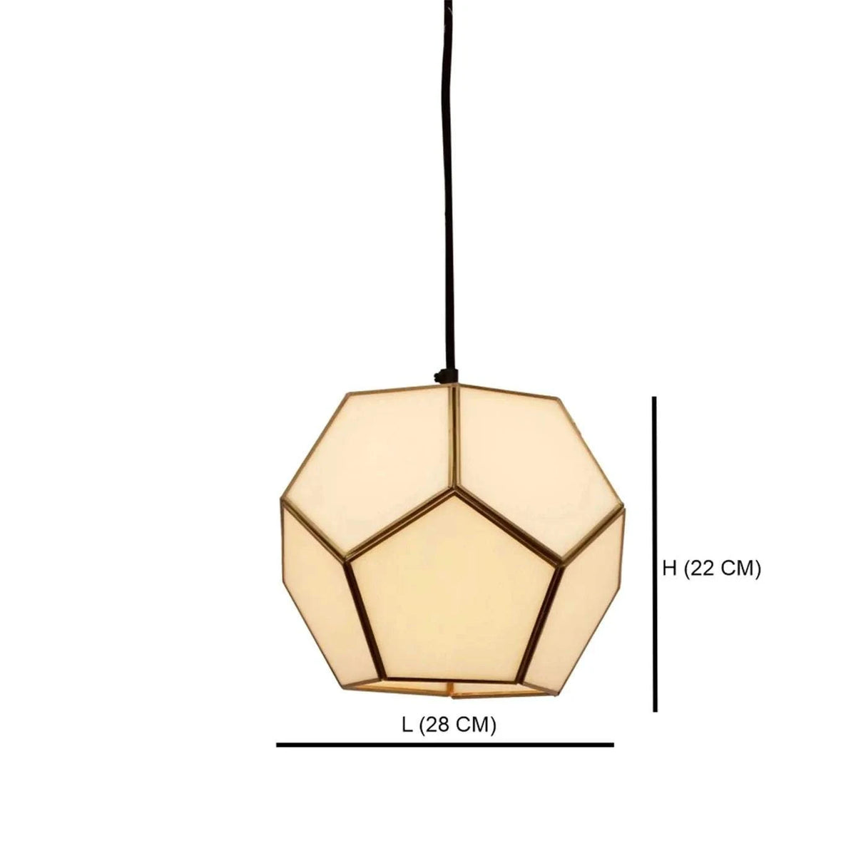 Modern Glass Pendant Light for Home Interiors – ILLUMEA