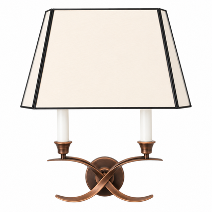 Glass Shade Wall Lamp