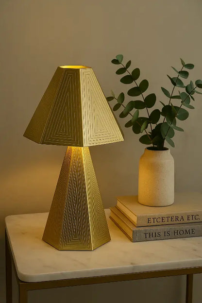 Half Etching Table Lamp