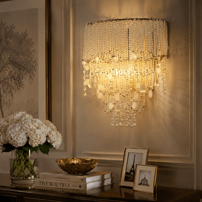 Half Nora Glass Wall Lamp