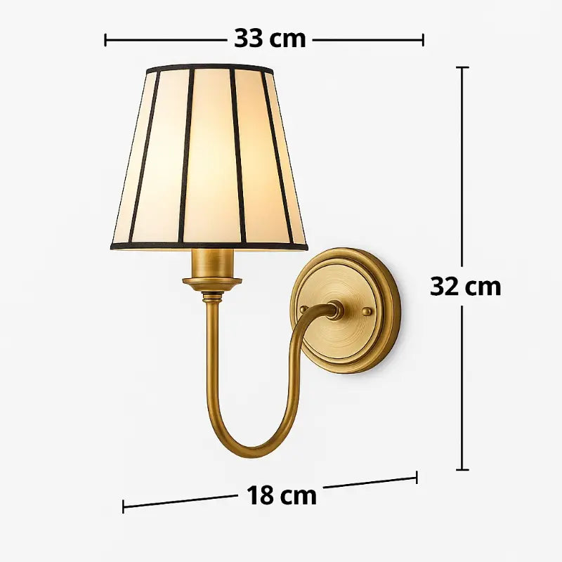 Frost Glass Shade Wall Lamp - ILLUMEA