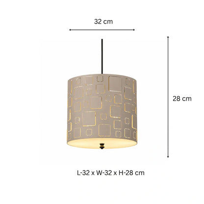 Laser Cut Pendant Lamp a b