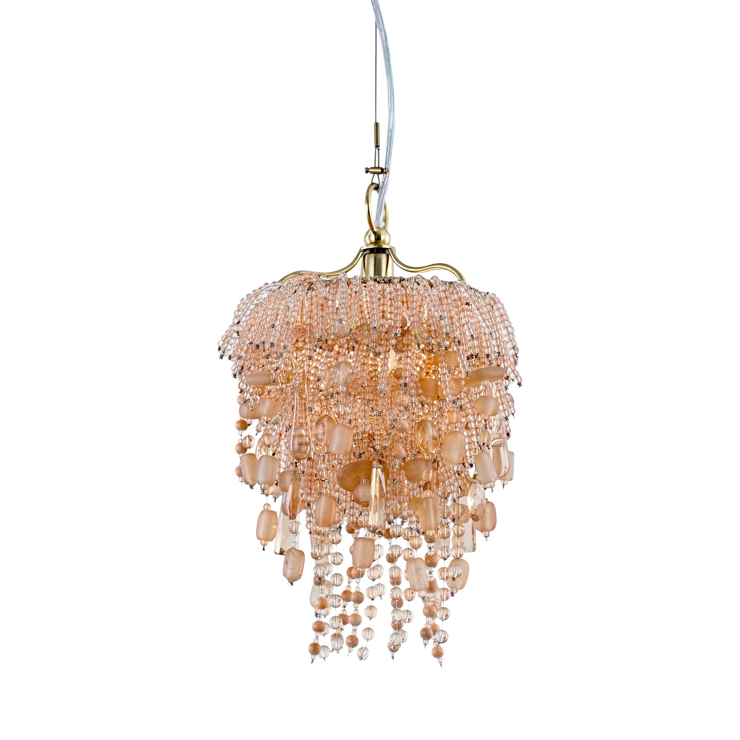Nora Beige Mini Chandelier