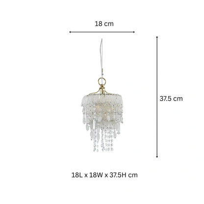 Nora Clear Mini Chandelier
