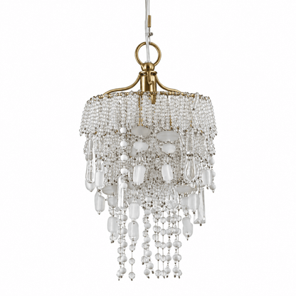 Nora Clear Mini Chandelier by ILLUMEA featuring elegant clear crystal detailing and a sophisticated design for stylish interior spaces