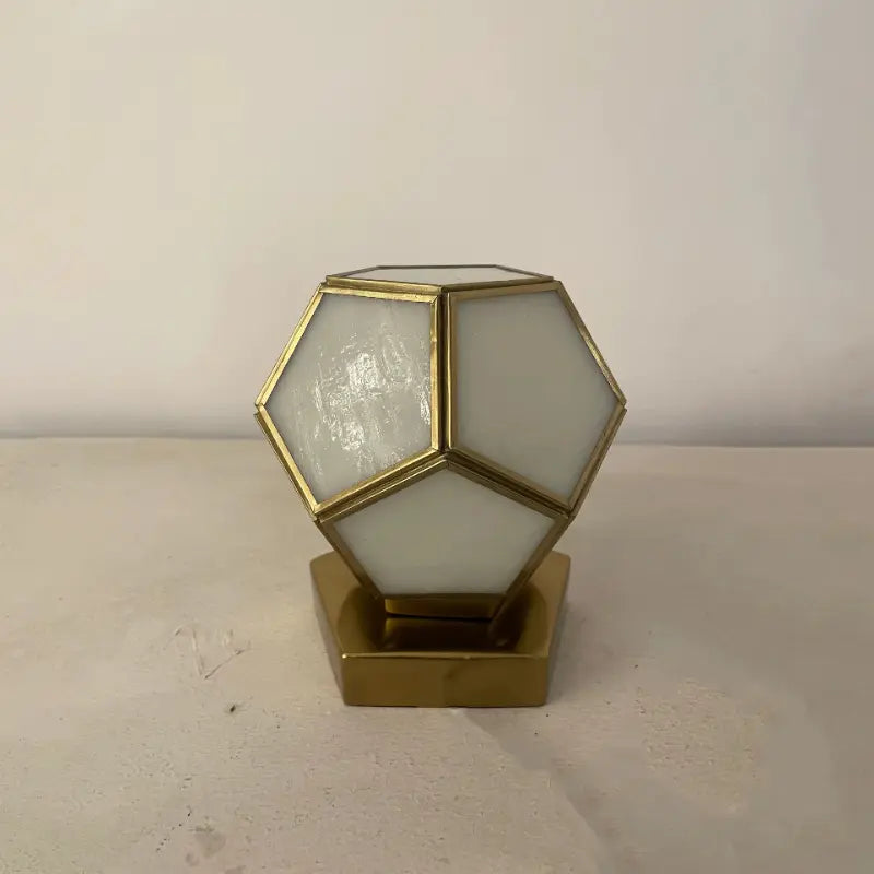 Pentagon Globe Table Lamp