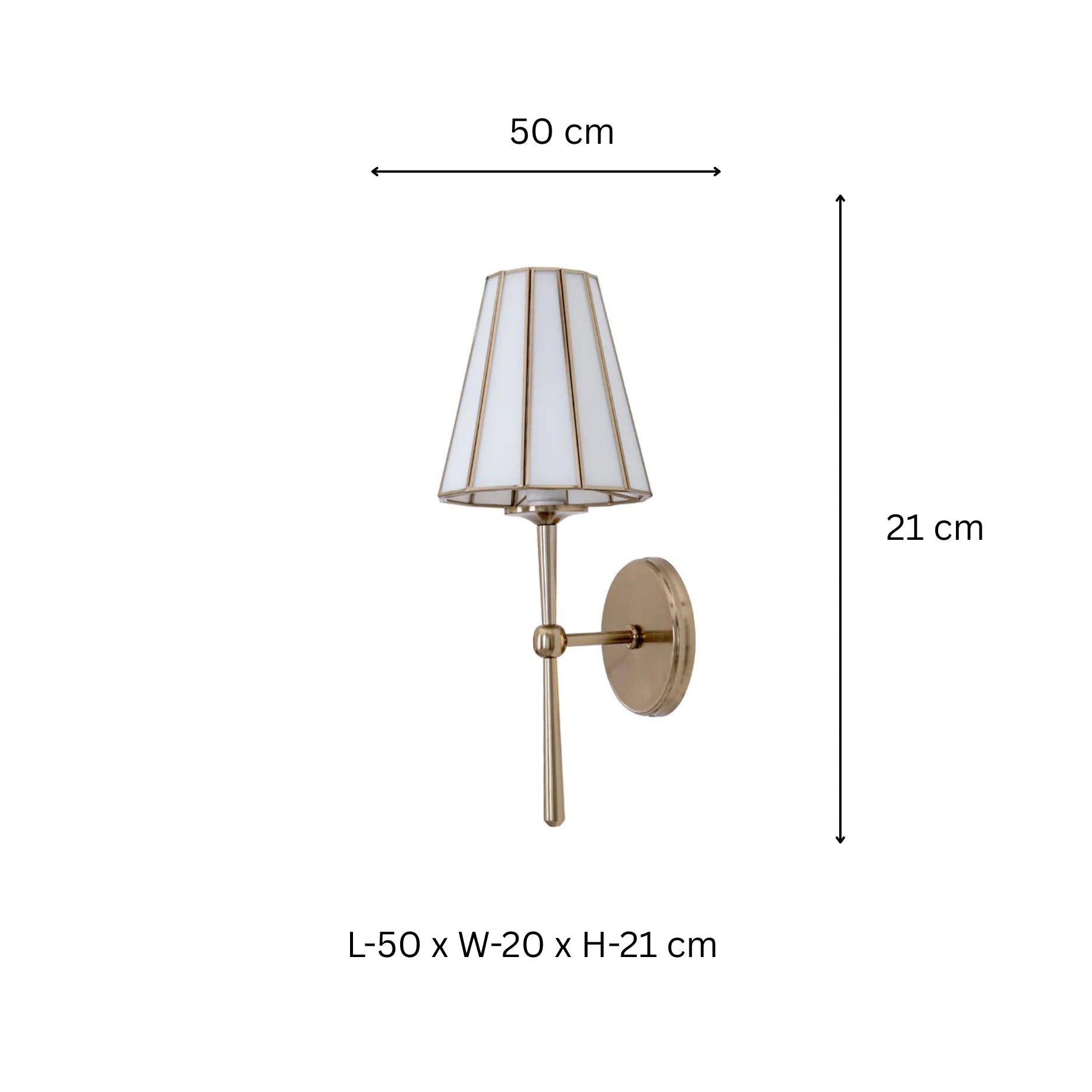 Taper Strip Wall Lamp