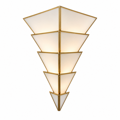 Tapered Glass Wall Lamp 