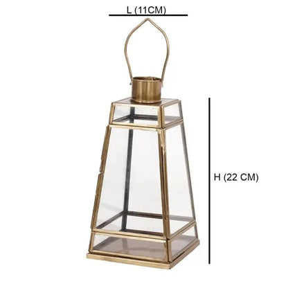 Antique Glass Lantern | Hanging Lantern Lamp