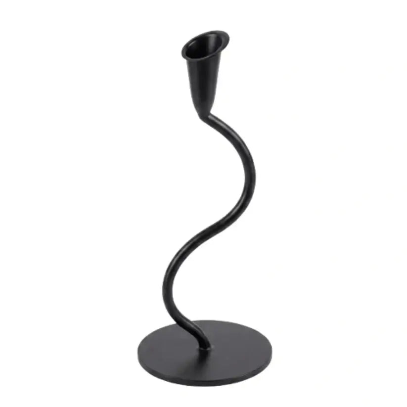 Black Tealight Single Candle