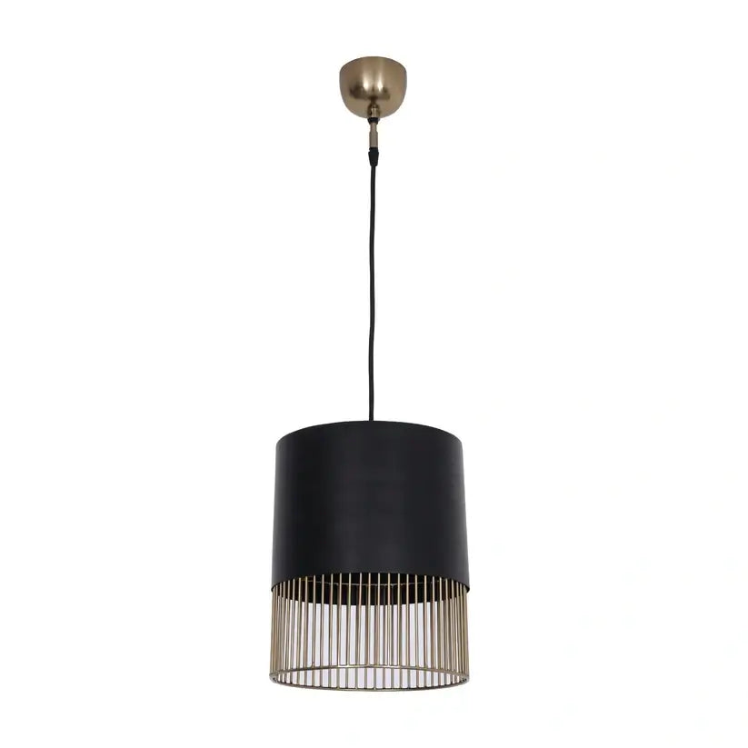 black-wire-pendant-light