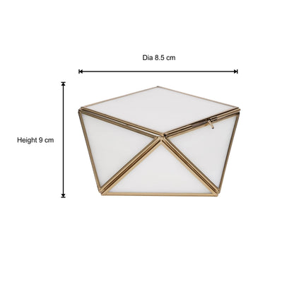 Bumpy Box White Glass – ILLUMEA - ILLUMEADecorative Box