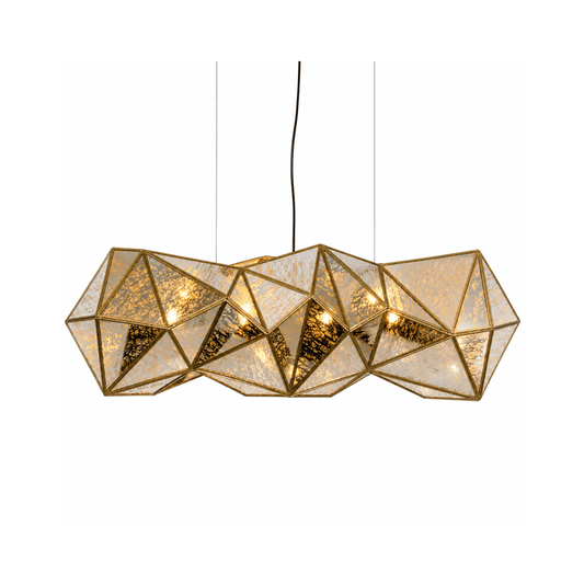 Bumpy Rectangle Chandelier