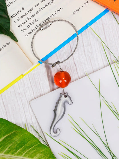 Seahorse Glass Bead