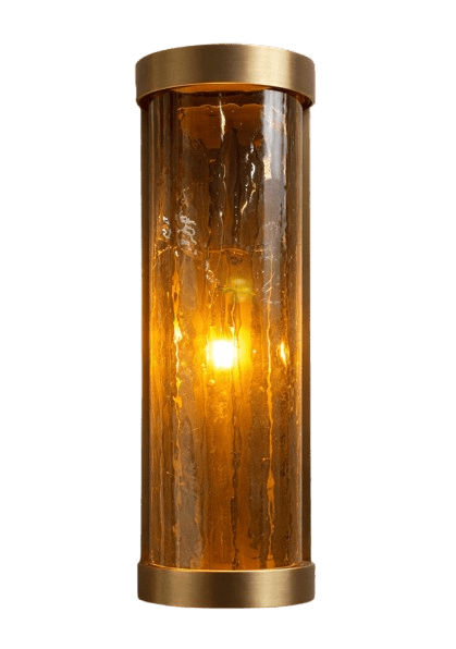 Casted Glass Pendant Light