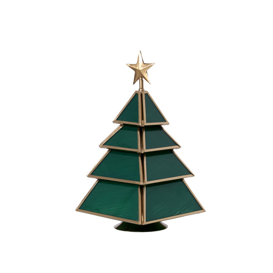 Christmas Glass Tree Table