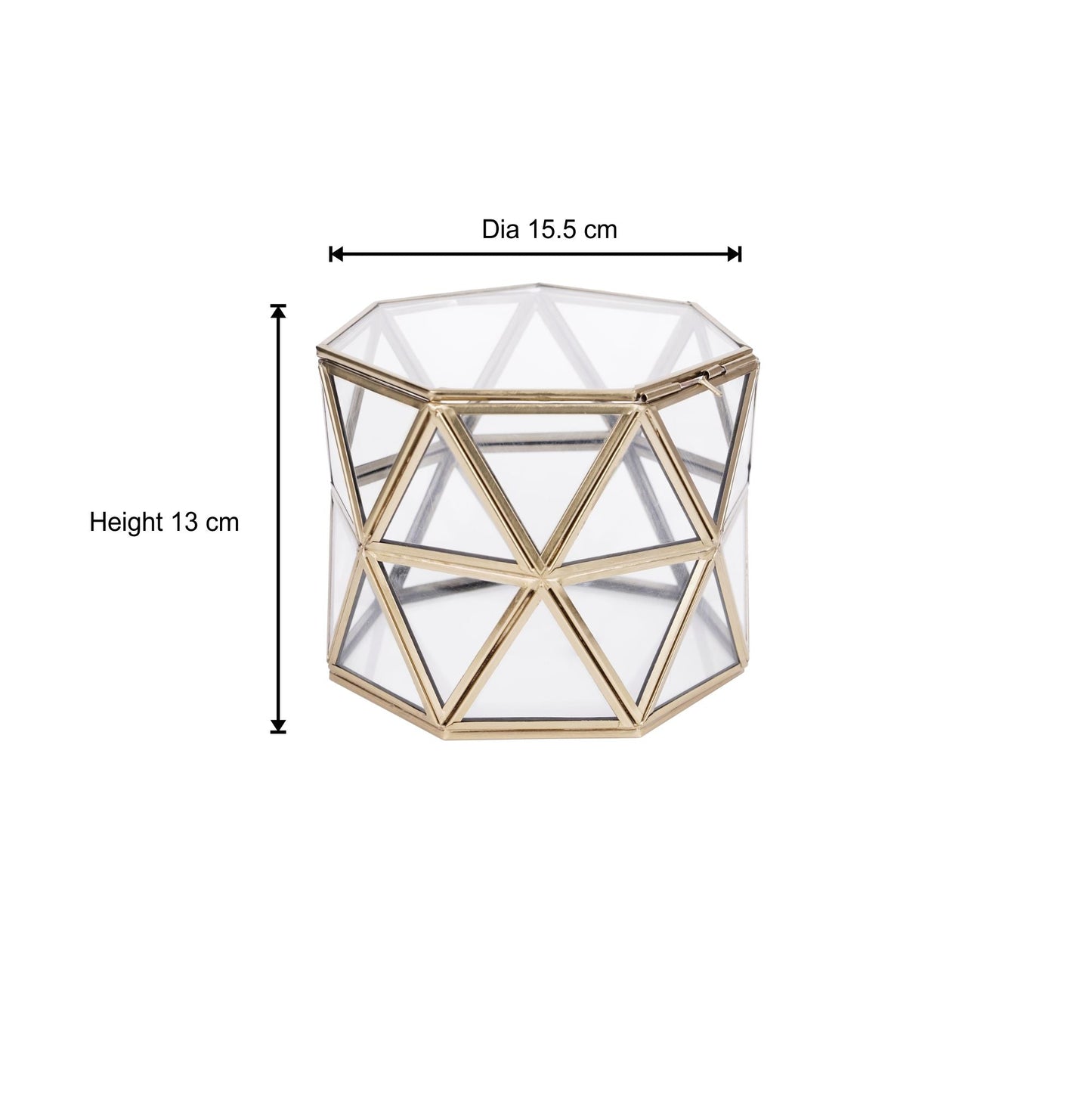 Diamond Box Clear Glass - ILLUMEA - ILLUMEADecorative Box
