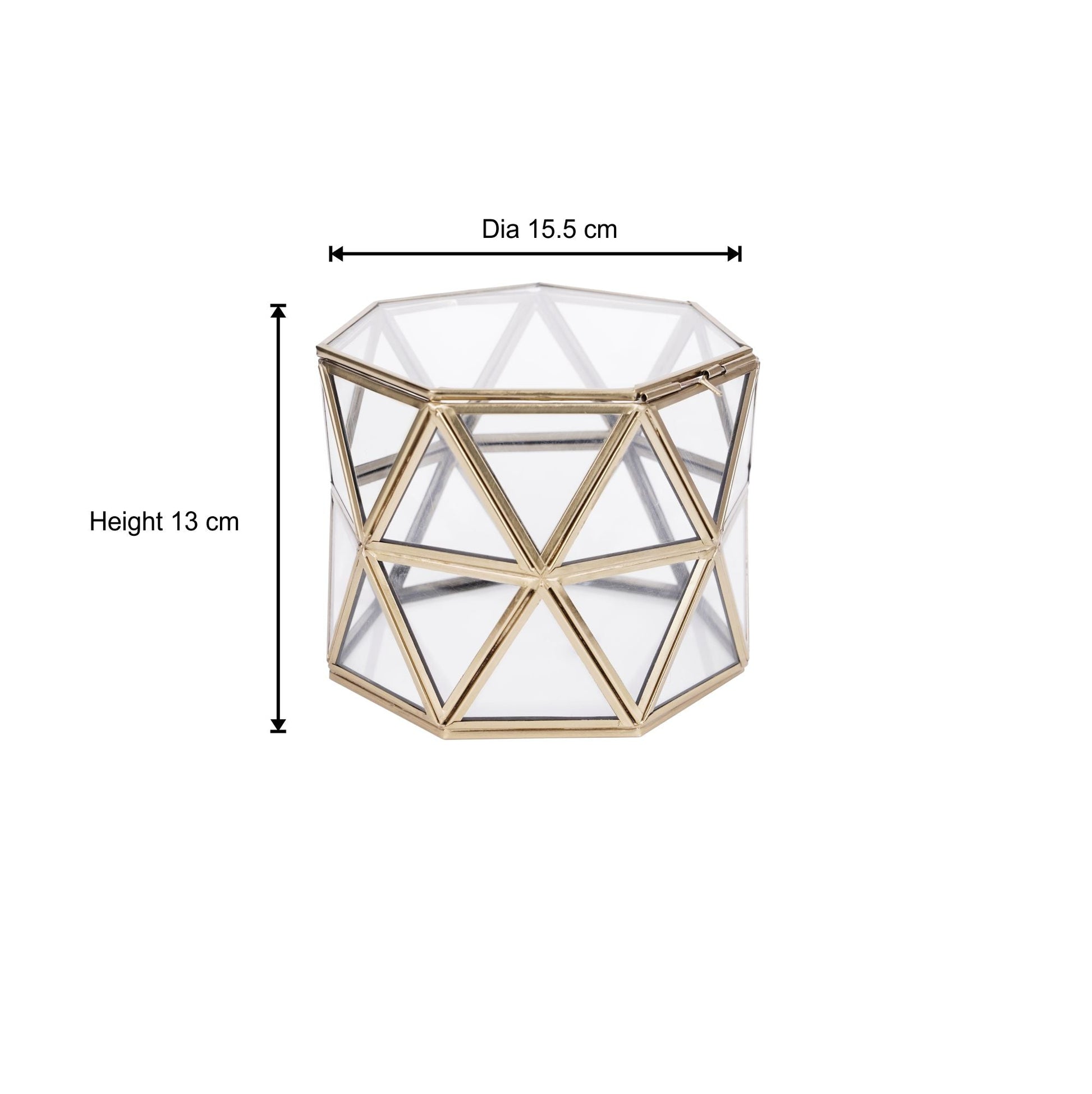 Diamond Box Clear Glass - ILLUMEA - ILLUMEADecorative Box