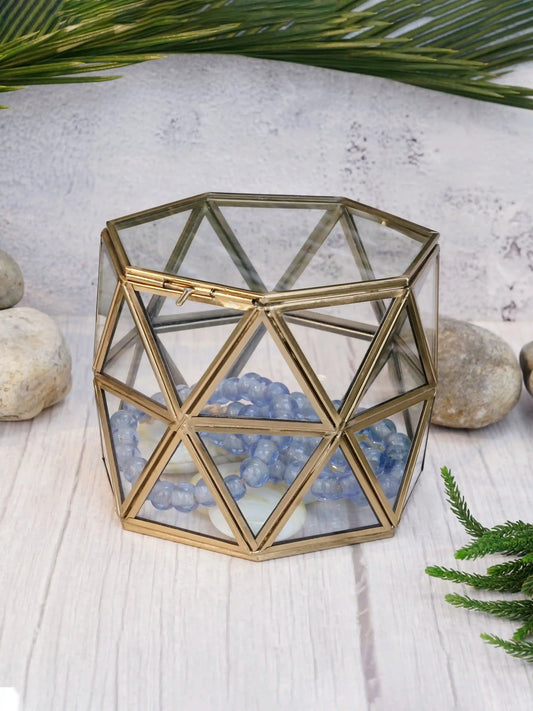 Diamond Box Clear Glass - ILLUMEADecorative Box