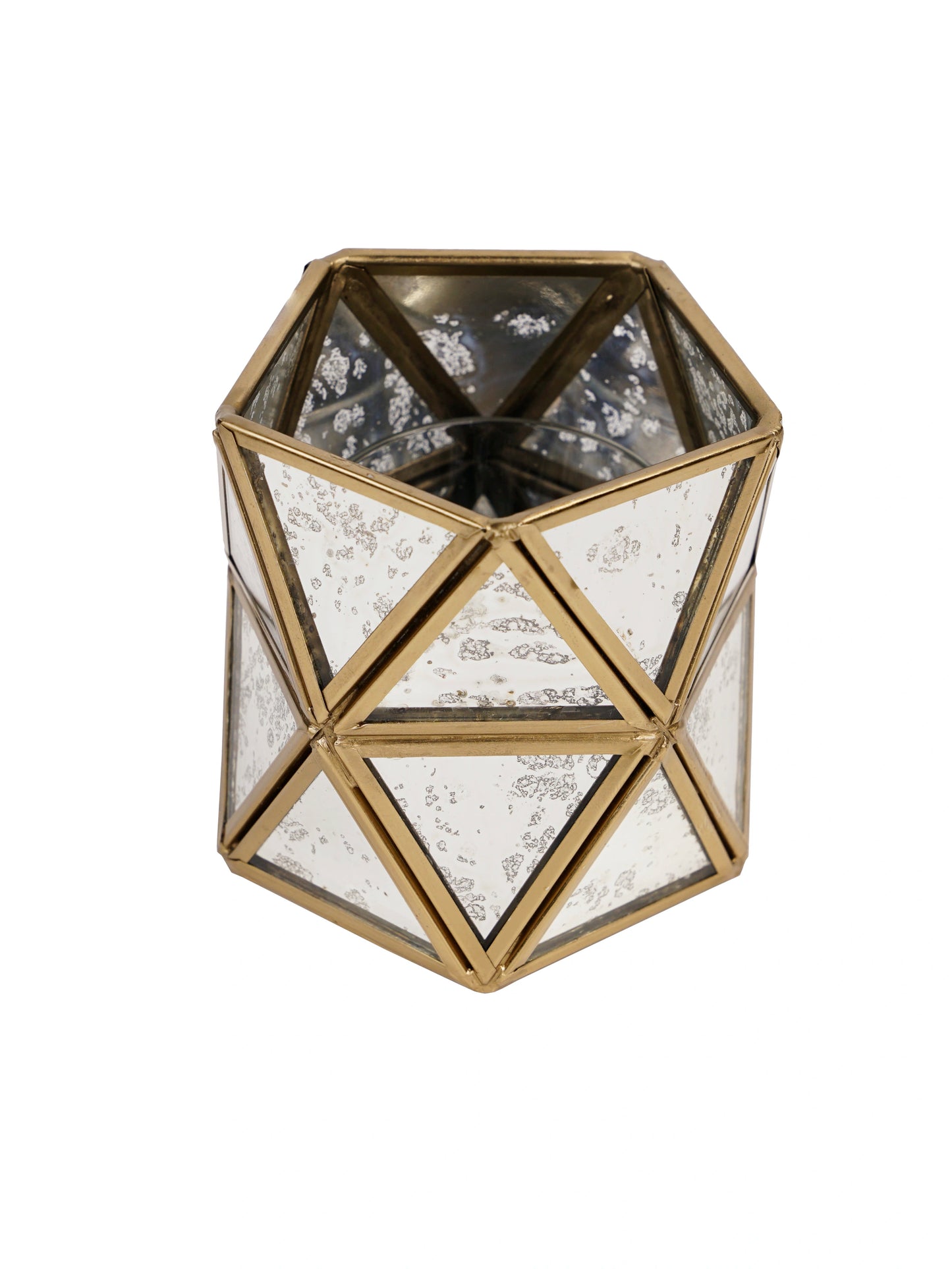 Diamond Tealight Candle Holder Antique - ILLUMEA - ILLUMEATea light