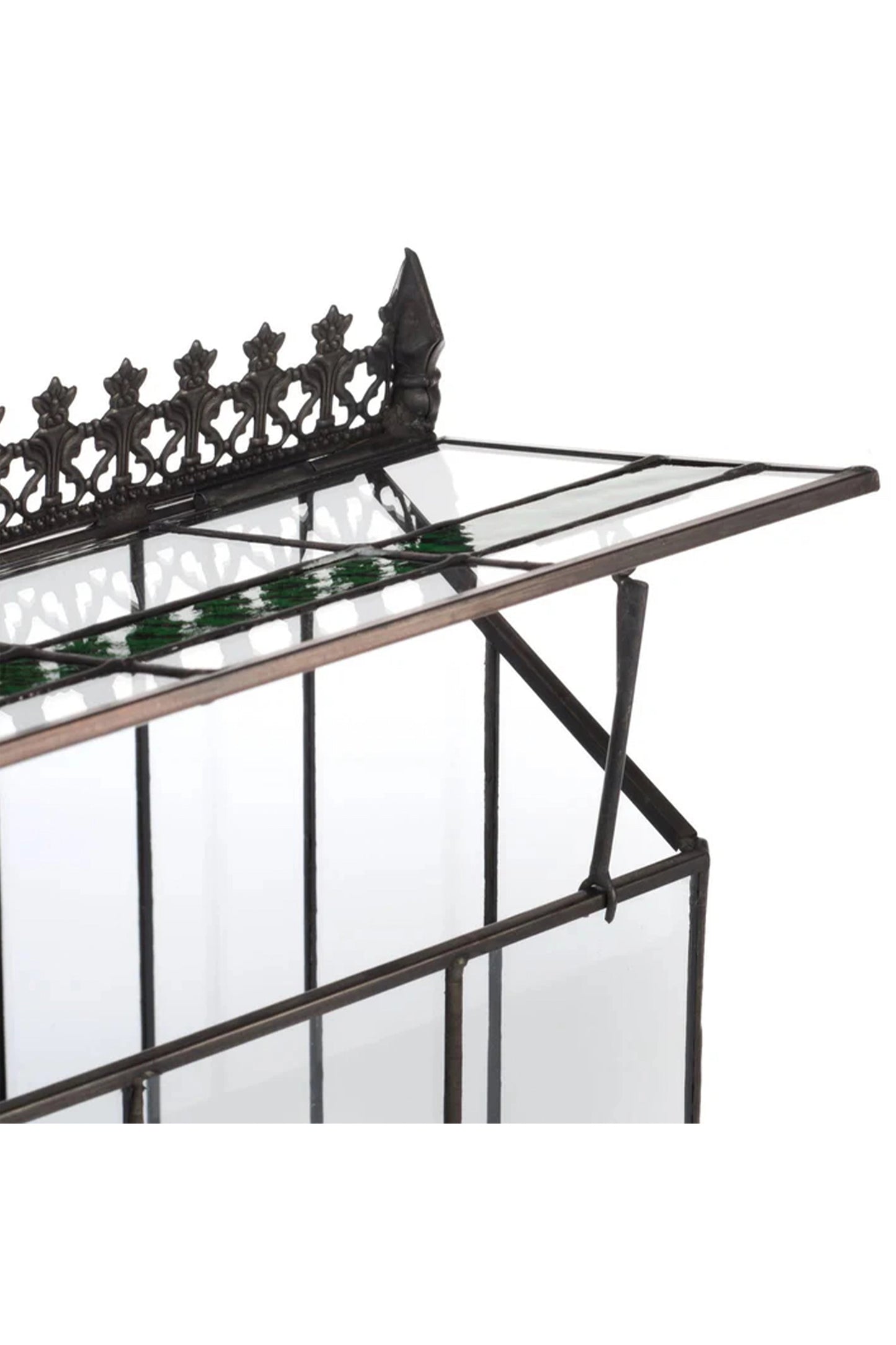 Elegant Glass Wardian Case Terrarium Planter