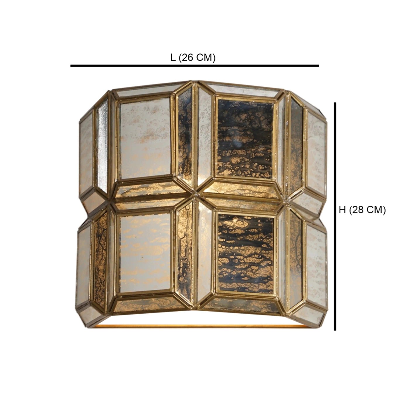 Luxury Brass Wall Lamp