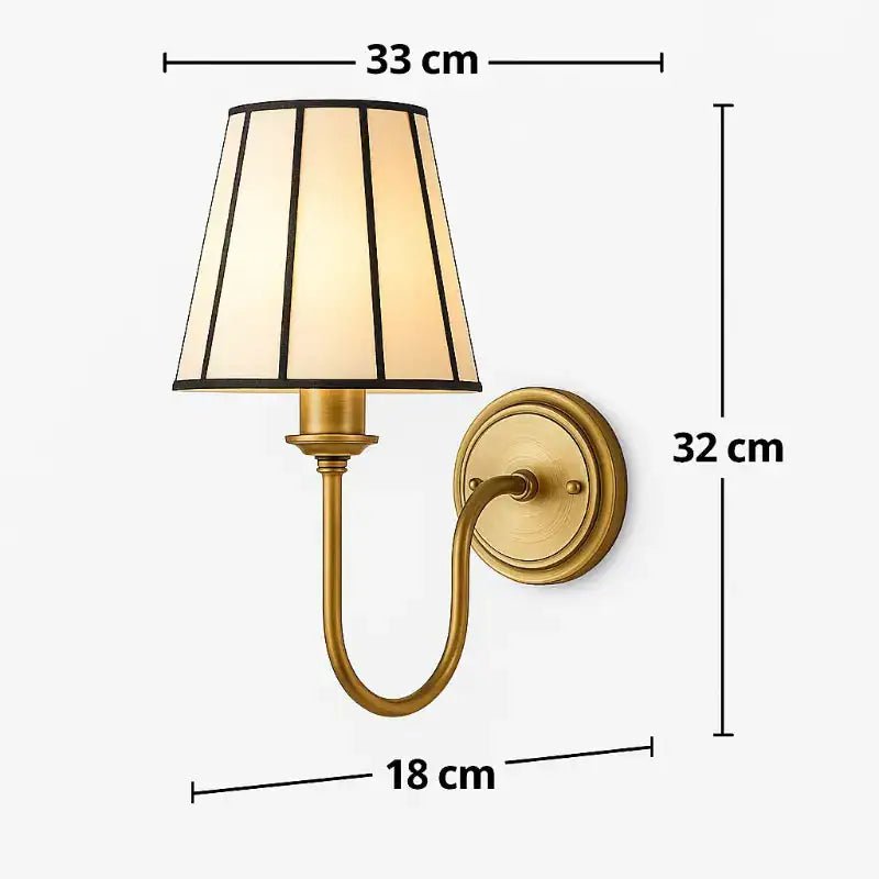Frost Glass Shade Wall Lamp