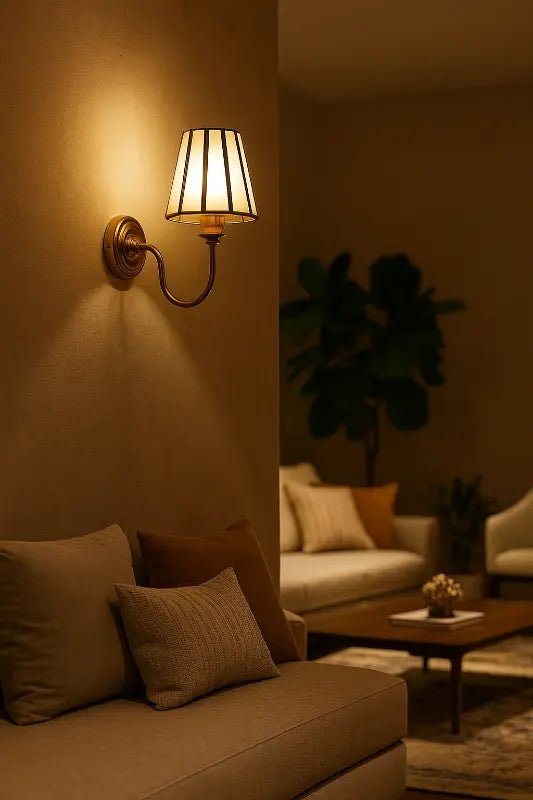 Frost Glass Shade Wall Lamp