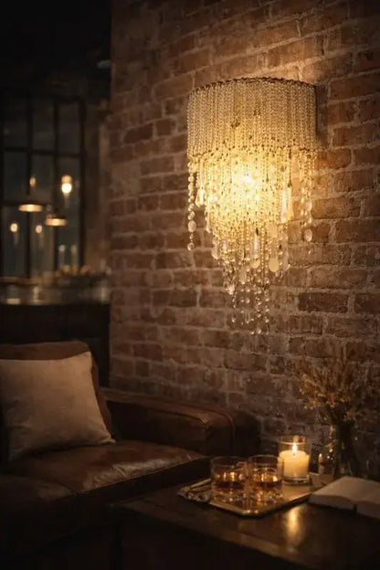 Half Nora Glass Wall Lamp