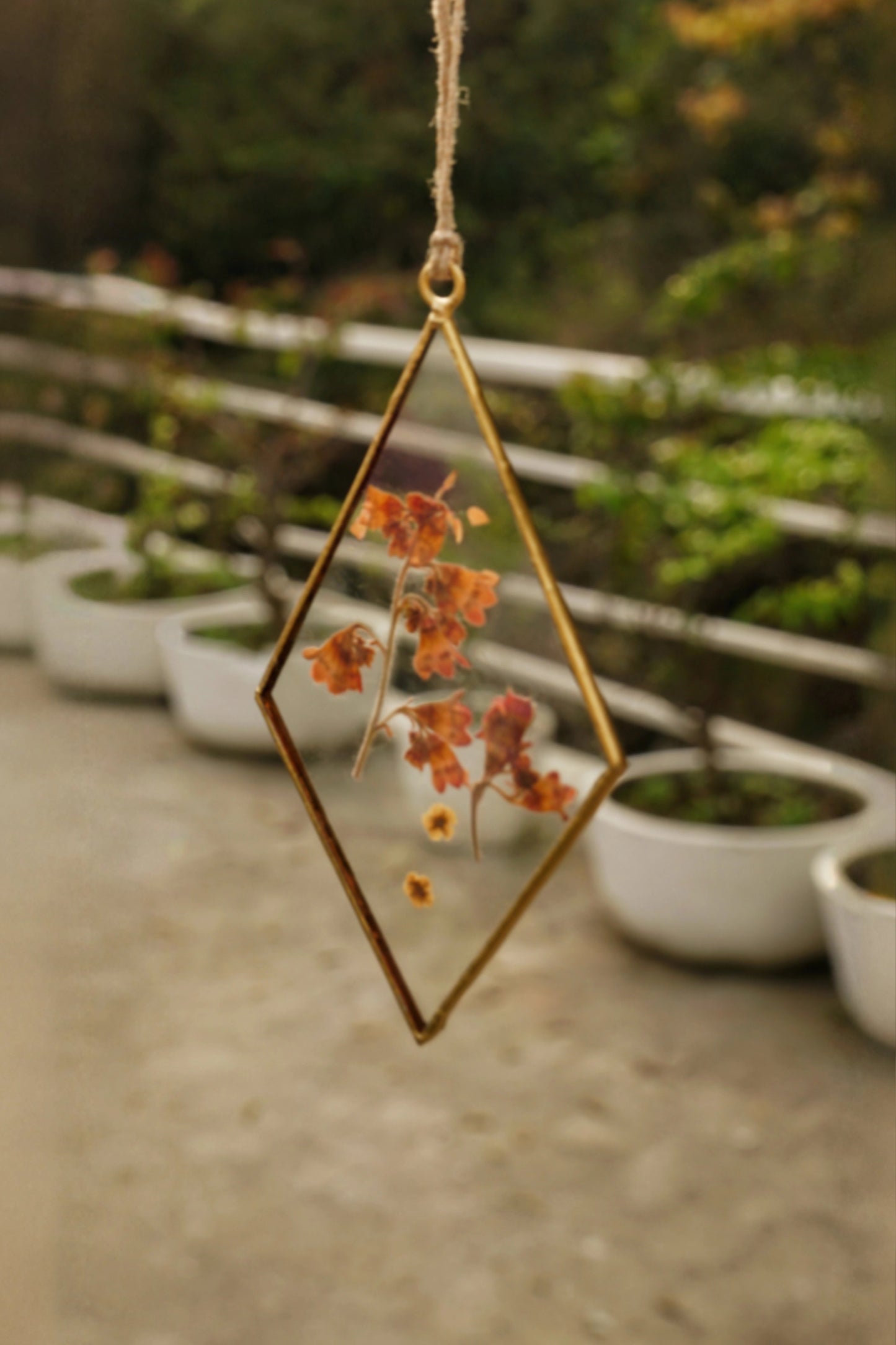 Artisan Glass Suncatcher Pendant