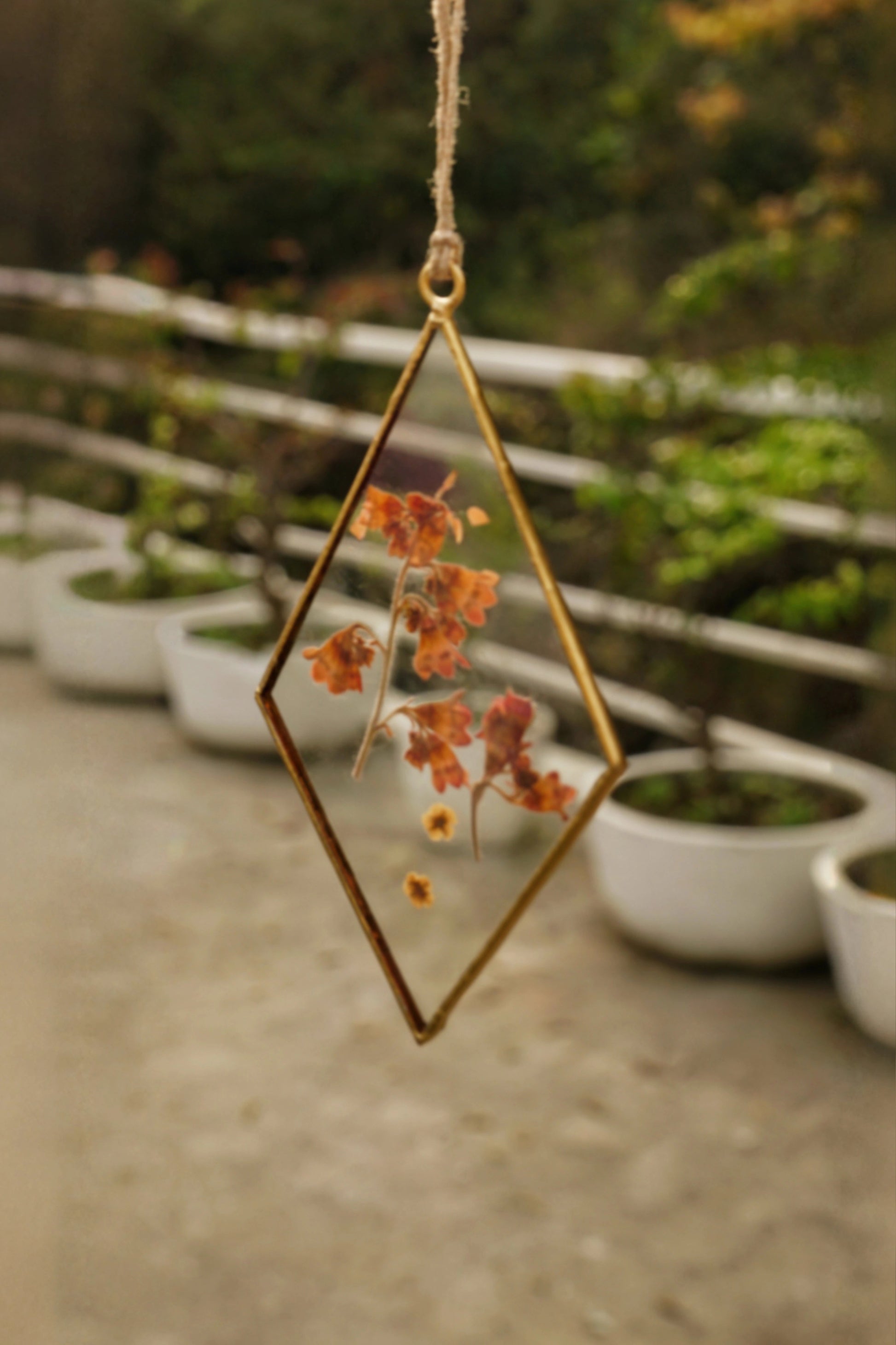 Artisan Glass Suncatcher Pendant