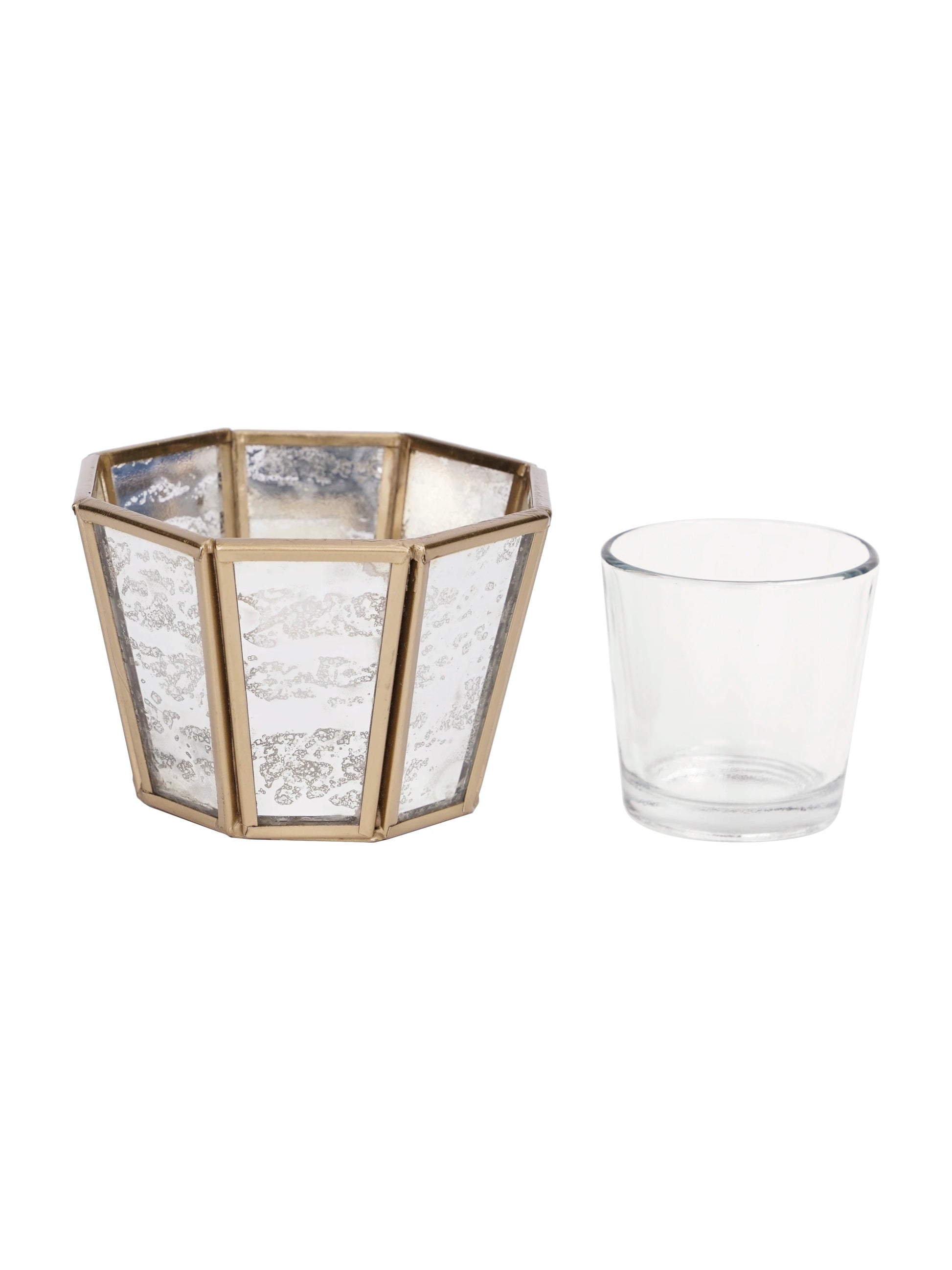 Hexa Linaurea Tealight Candle holder Antique - Small